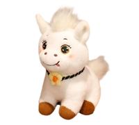 Nuyhadds Cheval Plush - 26x20cm Jouet De Mignon Big Eyes, Animal en Peluche Mou, Adorable Silhouette pour, Accessoire De Jeu Moelleux avec Design Câlin | Jouet De Cheval en Peluche pour Fille De