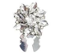 Nuyhadds Couvre-boutons à clipser,Couvre-boutons en,Boutons de manchette avec cache-boutons, embellissements en détachables | Décoration de vêtements d'accessoires formels à la mode pour les femmes