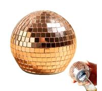 Nuyhadds Décapsuleur pour bouteilles, ouvre-bière, outil d'ouverture de barman en forme de boule disco | Ouvre-bouteille design miroir, ouverture rapide, pas de fuite, pour bouchon de tire-bouchon