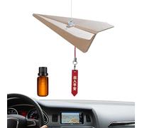 Nuyhadds Désodorisant de voiture, pendentif de parfum, ornements de voiture créatifs pour modéliser des avions en papier, pendentif d'aromathérapie magnétique durable pour la famille, les amis