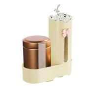 Nuyhadds Distributeur d'eau, porte-gobelet, montage mural, support de boisson flottant, distributeur de gobelet en carton flottant, organisateur de porte-gobelet de type traction pour