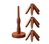 Nuyhadds Ensemble de dessous de plat - Dessous de verre résistant à la chaleur en forme d'arbre - Pour table à manger, appartement, pizzéria, maison, dortoir, plat, bol, théière