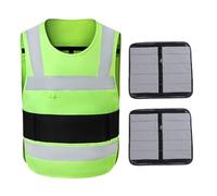 Nuyhadds Gilet rafraîchissant, gilet réfléchissant, accessoire de sport d'extérieur réglable, veste rafraîchissante pour la randonnée, le travail, la pêche, le jardin
