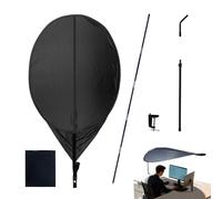 Nuyhadds Housse de protection solaire pour bureau - Auvent d'intimité - Accessoires de bureau - Protection contre l'éblouissement - Pour studio de travail et d'apprentissage
