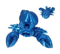 Nuyhadds Jouet Animal imprimé en 3D - Figurine articulée et Grenouille Mobile | Jouet de Bureau Flexible, Durable, interactif et à Collectionner, Amusant et Anti-Stress, avec équilibre Autonome pour