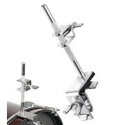 Nuyhadds Pince à cloche de vache montée sur le pneu, support de cloche de tambour de jazz | Pince de montage Cowbell réglable | Accessoire d'instrument avec structure solide pour étui de guitare