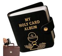 Nuyhadds Porte-cartes de prière avec 20 pochettes, Noir , Refer to