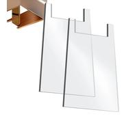 Nuyhadds Protecteurs De Mur De Meubles | 2 Pièces Fermoirs En Acrylique Transparent | Espaceurs De Meubles En Acrylique Transparent | Pour Prise Sofa Appartement Casa Hotel Sol Chambre