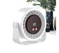 Nuyhadds Ventilateur de bureau | Refroidisseur rechargeable | Ventilateur de bureau silencieux | pour camping randonnée plage chambre dortoir pique-nique appartement camping-car étude