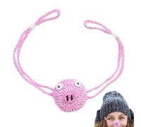 Nuyhgtr Cache-nez pour temps froid - Bouclier au crochet réglable pour la chaleur hivernale, couche douce et confortable avec soutien flexible, protection thermique extérieure pour femmes et filles