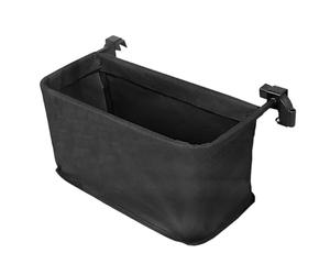 Nuyhgtr Cart Tail Storage Bag, Oxford Cloth Organizer Pocket, Utility Storage, Trolley Attachment Caddy for Garden, Picnic, Shopping, and Outdoor Activities, 16.54x8.27x8.66 inches