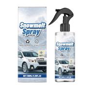 Nuyhgtr Dégivreur Auto | Dégivrage Rapide pour Fonte De Neige,100 ML Spray Anti-Gel pour Pare-Brise,pour SUV Camion Berline Pick-Up Voiture Véhicules Vitres Miroirs Stationnement Voyages Routiers