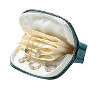 Nuyhgtr Jewelry Bags, Lightweight Safe Travel Pouches, 15x10cm Organizer for Bracelets Necklaces Rings Earrings, Soft Fabric with Secure Zipper, Stylish Jewelry Storage for Home and Commute