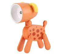 Nuyhgtr Mini Lampe de Table Chien | Veilleuse légère en forme de chien | Lampe de bureau à piles à pression d'un bouton pour chambre d'enfant, table, chambre à coucher, décoration de la maison