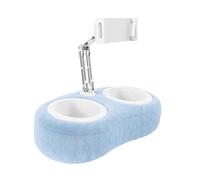 Nuyhgtr Phone Pillow Stand, Couch Cellphone Bracket, Rotatable Design and Soft Stable Base, Tablet Holder for Lap, Sofa, Desk, Couch, Dressing Table, 15.75x18.11x7.68 inches