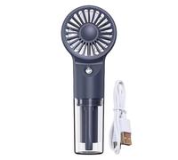 Nuyhgtr Portable Fan, Mist Handheld Fan, 4 Speed USB Blower, Small Household Mister Device, Personal Cooling Gear for Camping, Car, Travel, Beach, Home, Summer, 6.89x2.48x1.38 inches