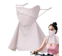 Nuyhgtr Protection UV Visage | Voile Facial Anti-UV Respirant,Protection Solaire Réutilisable Respirante Anti-Poussière avec Fraîcheur pour Chasse Randonnée Pêche Camping Sports Voyage
