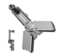 Nuyhgtr Screen Rotation Bracket, Swivel Mount, Console Mount, Sturdy Hinge Mechanism, Multi Angle Viewing Control, Great for Vehicle, Car, Dashboard, Setup, and Travel Use