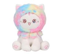 Nuyhgtr Soft Animal Toys, Cartoon Plush Toy, Sitting Cat Plush, Children Toy Decoration, Cozy Bedtime Plush, Decorative Cat Plushie, Huggable Cat Toy for Accompany, Playing, Table Decoration