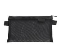 Nuyhgtr Trousse à crayons en maille, sac de rangement pour papeterie, 20,5 x 12 cm, organiseur de grande capacité, facile à transporter et fermeture éclair lisse, idéal pour les études, le bureau, les