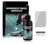 Nuyiac Windshield Crack Repair Kit, Glass Crack Repair Liquid for Quick Fix, Car Windshield Repair Kit for Car Chips (1Set)