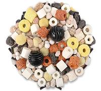 Nuyoah Perles Ceramique Filtration Eau 500g 12-en-1Ceramique Aquarium pour Tous Les Types D'aquariums Et Bassins Stabiliser Le pH de l'eau