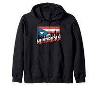 Nuyorican New York Porto Rico Boricua Pride Porto Rico Sweat à Capuche