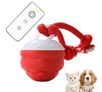 Nuytghr Balle interactive pour chien | Balles électriques à rouler pour chien à 3 modes, fournitures de mastication silencieuses, accessoires d'entraînement pour prairie, parc, plage