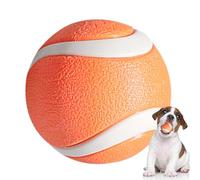 Nuytghr Balle pour chien, jouet d'extérieur pour chiot - Petite balle interactive pour animal de compagnie, résistant aux morsures, stimulant mentalement pour s'engager dans le jeu intérieur/extérieur