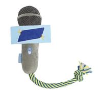 Nuytghr Cat Chew Toy, Catnip Plush, Interactive Pet Teether, Soft Rope with Sound Bells, 7.09x4.33x2.76 inches, Sturdy Bite Resistant Design, Fun for Indoor Outdoor Travel Apartment Playtime