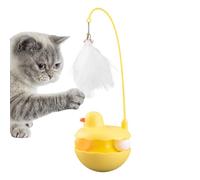 Nuytghr Cat Toys, Interactive Kitten Stick, Detachable Feather Attachment, 9x25cm, Lightweight Resin Duck Design, Fun Play Tool, Great for Indoor, Outdoor, Birthday, Easter Activities