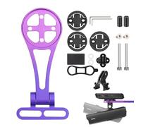 Nuytghr Computer Front Mount, Mountain Bike Holder, Pink, Green, Purple Cycling Speedometer Bracket, Stable Sensor Base, Lightweight Tracking Tool, for Night Rides Trail Touring Training