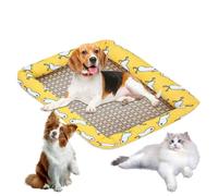 Nuytghr Cooling Mat for Dogs, Non-Slip Pet Bed, Cat Furniture Pad, Portable Chill, 11.81x15.75 inches Ideal for Sofas, Chairs, Car, Patio, Backyard, House, Living Room, Bedroom
