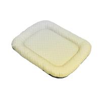 Nuytghr Cooling Pad Dog, Portable Crate Cooling Mat, 15.7x11.8x2.4in, Heat Dissipation Pet, Soft Ice Bean Fabric, PP Cotton Filling, Resting Sleeping Relaxation, Cool Napping Bed for Dogs