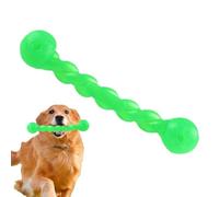 Nuytghr Dog Chew Toys for Aggressive Chewers, Soft Teething Toys Dogs 11.42x1.57 inches, Stress Relief Safe Bone Plaything Pet Dogs, Rubber, Mood-Boosting Biting Gear