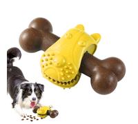 Nuytghr Dog Chew Toys, Puppy Teething Bone, Calming Slow Feeder, Interactive Chewing Aid, 14.5x9x5cm, Mental Stimulation Tool, Great for Indoor, Outdoor Use, Dog Boredom Relief Solution