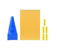 Nuytghr Dog Obstacle Course, Adjustable Dog Agility Training Set, 12x8 Feet Jump with Cones Kit, Lightweight Polymer Hurdle Poles, Agility Set with Modular Design, Outdoor Training for Dogs