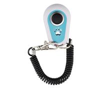 Nuytghr Dog Training Clickers, Pet Training Clicker, Double Color Design, Effective Animal Behavior Support, Includes Comfortable Wrist Strap, Ergonomic Oval Shape for Small, Medium