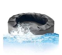 Nuytghr Floating Pond Planter, Fabric Plant Basket, Aquatic Flower Island, Small, Large, Breathable Design, Stable Water Garden Container, for Water Features, Outdoor Landscaping Decor