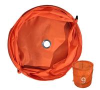 Nuytghr Golf Game, Chipping Practice, Training Bucket, 11.81x11.81 inches, Foldable Oxford Storage with Balls, Backyard Outdoor Activity for Adults Kids Beginners Women Men, Long Lasting