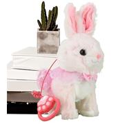 Nuytghr Jouet Lapin Électronique - Lapin Marchant Jouet de Pâques, Doux - pour Maison Voyage Nurserie Intérieur Salon Chambre à Coucher Anniversaire