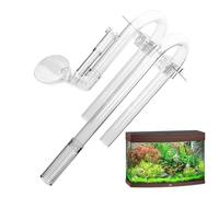 Nuytghr Kit de sortie d'entrée d'eau pour aquarium, raccords de tuyau H 2O, 24,45 x 9,4 x 5,9 cm, filtre externe, accessoires de rechange pour aquariums