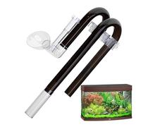 Nuytghr Kit de sortie d'entrée d'eau pour aquarium, raccords de tuyau H 2O, 24,45 x 9,4 x 5,9 cm, filtre externe, accessoires de rechange pour aquariums