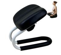 Nuytghr Meditation Stool, Adjustable Kneeling Bench, Portable Prayer and Yoga Seat, Non Slip Leg Sleeves with Cushion, Comfortable Meditation Accessory for Home and Studio