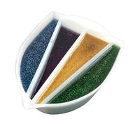 Nuytghr Mixing Cup, Resin Supplies, Pour Painting Tool, Silicone Split Design with 4 Channels, Reusable Flexible Material, Ideal for Creative Projects Casting Mold Art School Use