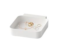 Nuytghr Office Drawer Organizer - Compartment Hangable Storage Box, Closet Drawer Storage with Adjustable Dividers, Wall-Mounted Under-Shelf Bin, Space-Saving Wardrobe Crate for Kitchen