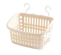 Nuytghr Poolside Organizer Basket, UV Resistant Storage Container, Multi Hook Cup Holder Design, 10.83 Inhces Large Open Bin Structure, for Towels, Toys, Drinks, Swimming Gear, Pool Use