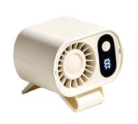 Nuytghr Portable Waist Air Fan, Rechargeable Clip Cooling Blower, High Speed 5 Mode Mini Fan, Hands Free Belt Fans System, Wearable Waist Cooling Fans for Personal Air Circulation Device