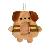 Nuytghr Porte-cartes de dessin animé | Pochette de protection en peluche en forme d'animal de dessin animé - Porte-cartes multifonction mignon pour carte de visite, carte d'accès, carte de bus, carte