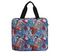 Nuytghr Sac pour projet de broderie, étui de rangement portable 32 x 8 x 30 cm, plusieurs poches pour kits de broderie et fournitures d'artisanat, idéal pour les loisirs créatifs en déplacement,